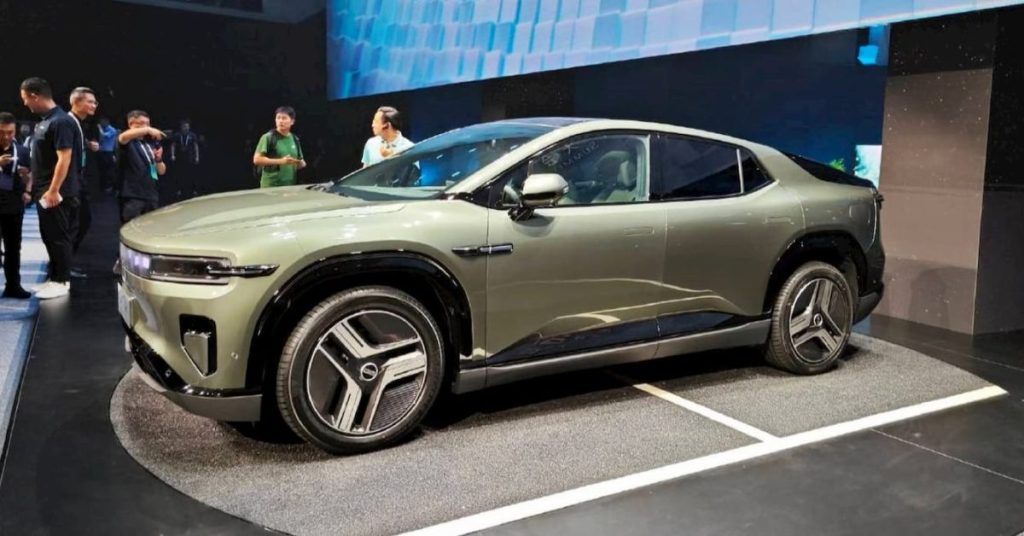 This Chinese electric vehicle is an SUV and pickup truck