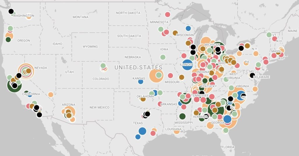 Here’s where the $154B investment and 188k jobs from Biden’s EV push are going